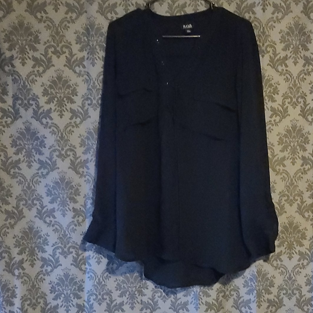 Sheer Black Tunic